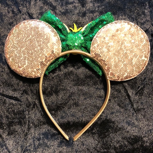 SOLD!!! Handmade Dole Whip Inspired Minnie Ears - Picture 3 of 4